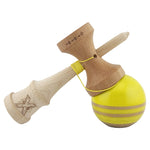 Kendama X Rainbow Originala, Profesionala, Flippy, Big Cups V2, Super Sticky cu Cupe Mari, Rulment Metalic, din lemn 18