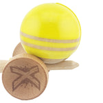 Kendama X Rainbow Originala, Profesionala, Flippy, Big Cups V2, Super Sticky cu Cupe Mari, Rulment Metalic, din lemn 18