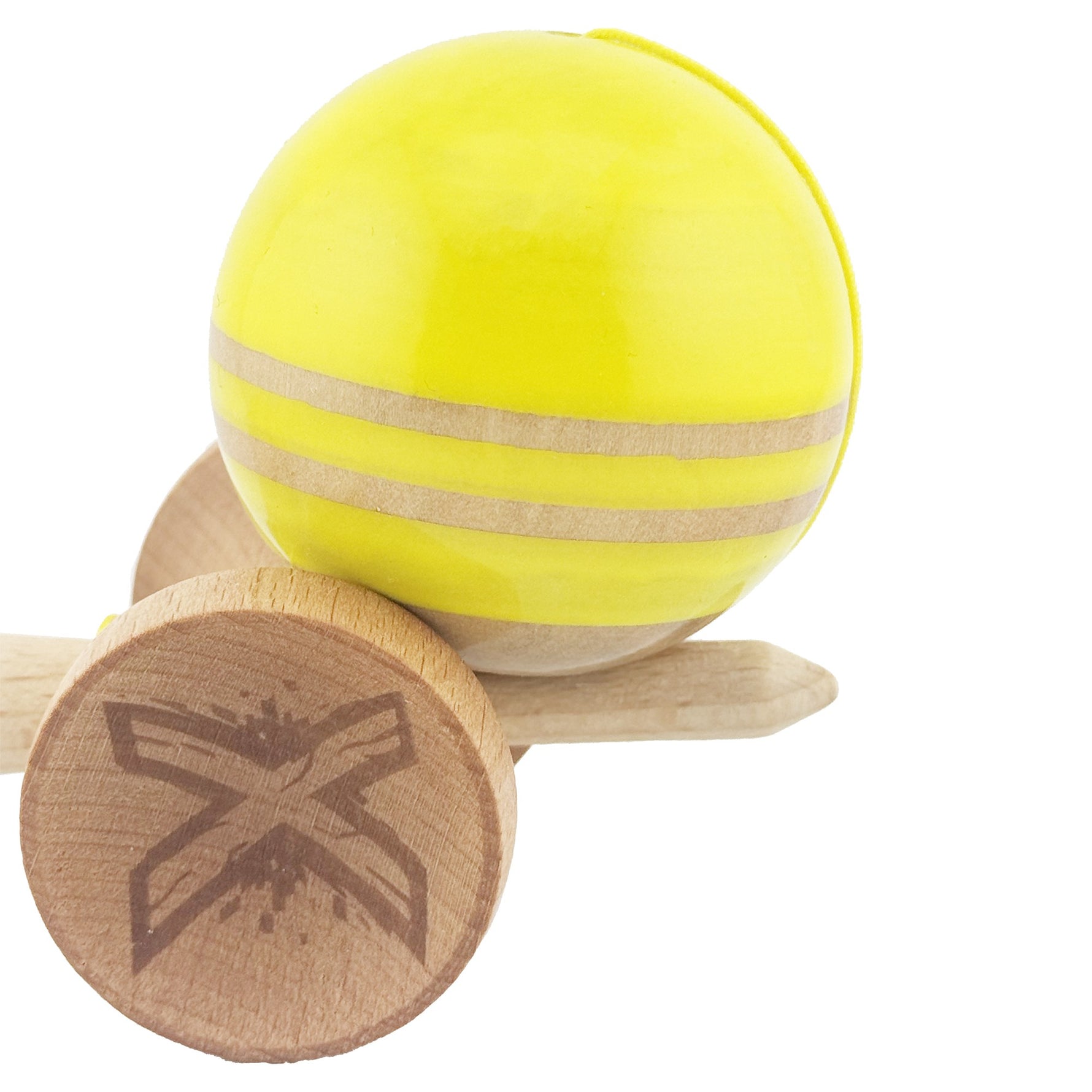 Kendama X Rainbow Originala, Profesionala, Flippy, Big Cups V2, Super Sticky cu Cupe Mari, Rulment Metalic, din lemn 18
