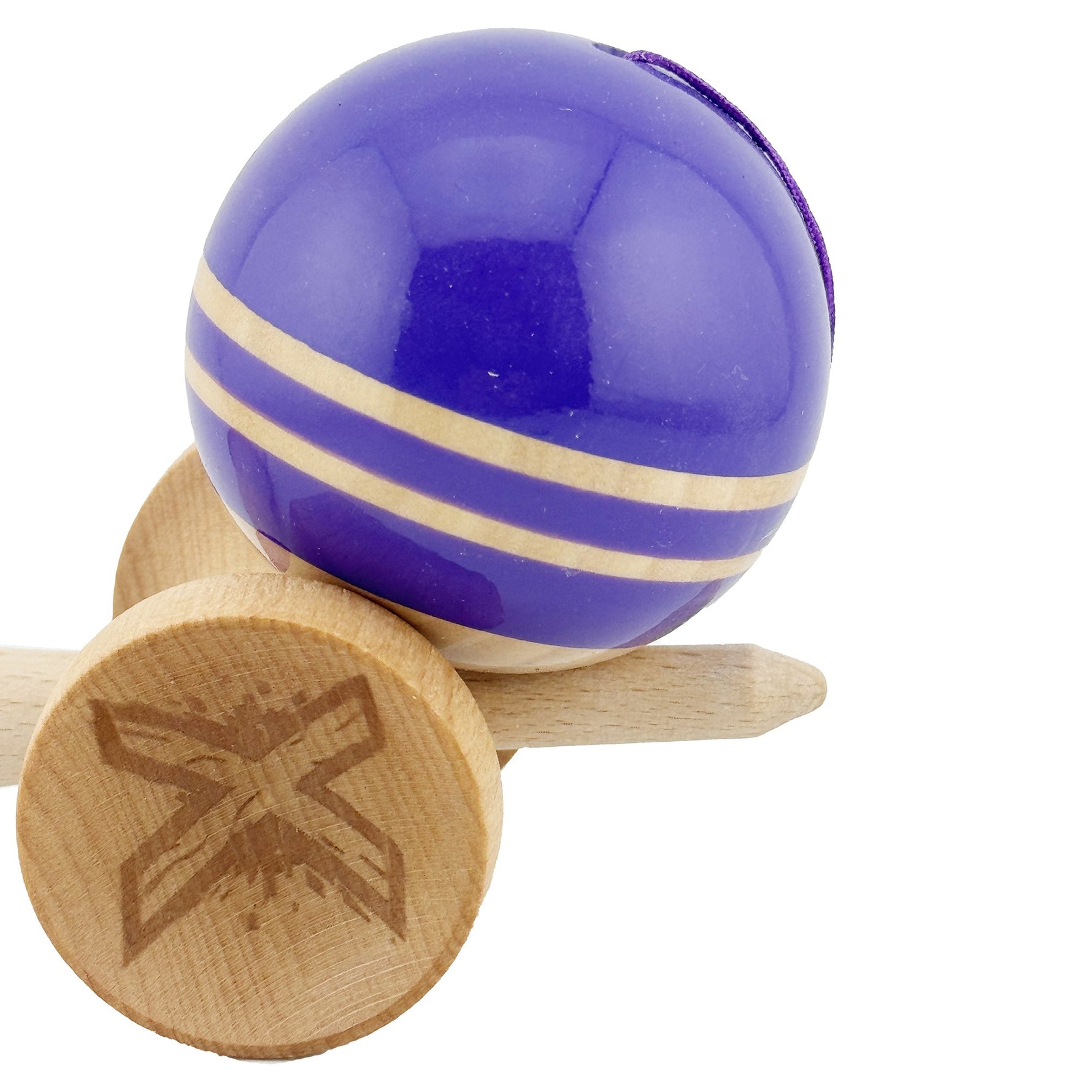 Kendama X Rainbow Originala, Profesionala, Flippy, Big Cups V2, Super Sticky cu Cupe Mari, Rulment Metalic, din lemn 18