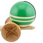 Kendama X Rainbow Originala, Profesionala, Flippy, Big Cups V2, Super Sticky cu Cupe Mari, Rulment Metalic, din lemn 18