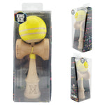 Kendama X Rainbow Originala, Profesionala, Flippy, Big Cups V2, Super Sticky cu Cupe Mari, Rulment Metalic, din lemn 18