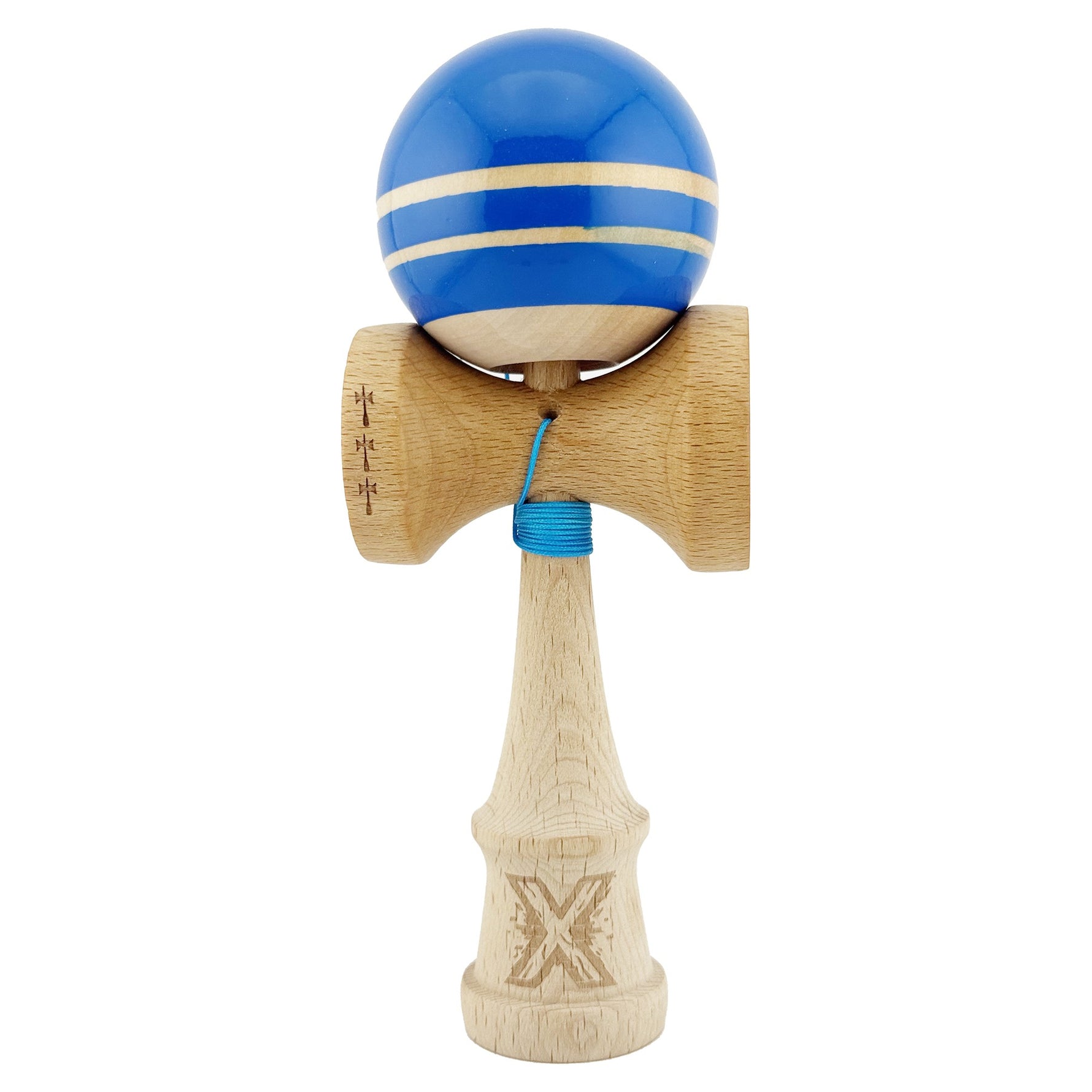 Kendama X Rainbow Originala, Profesionala, Flippy, Big Cups V2, Super Sticky cu Cupe Mari, Rulment Metalic, din lemn 18
