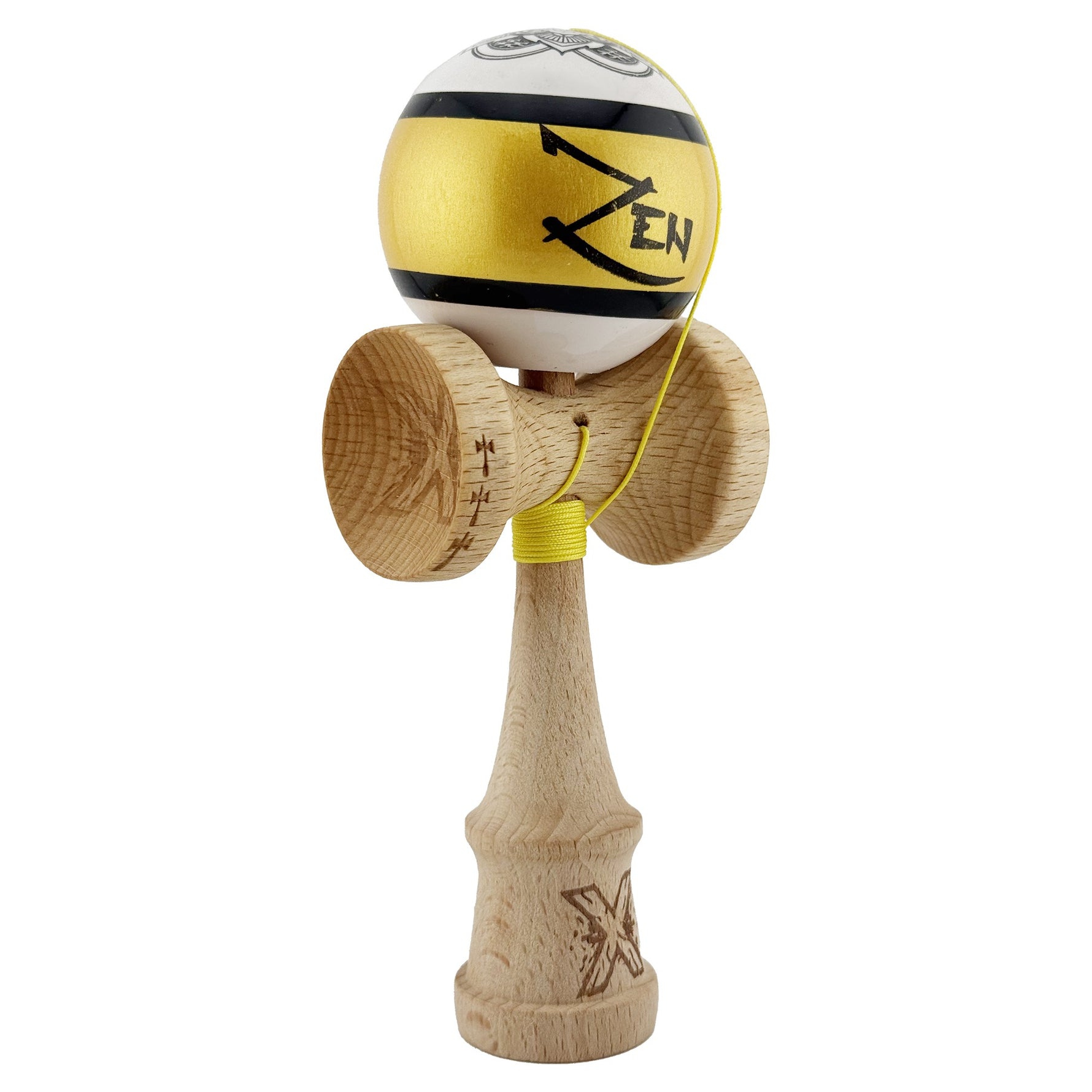 Kendama X ZEN Originala, Profesionala, Flippy, Big Cups V2, Super Sticky Legendary Cupe Mari, Rulment Metalic cu Ata 55