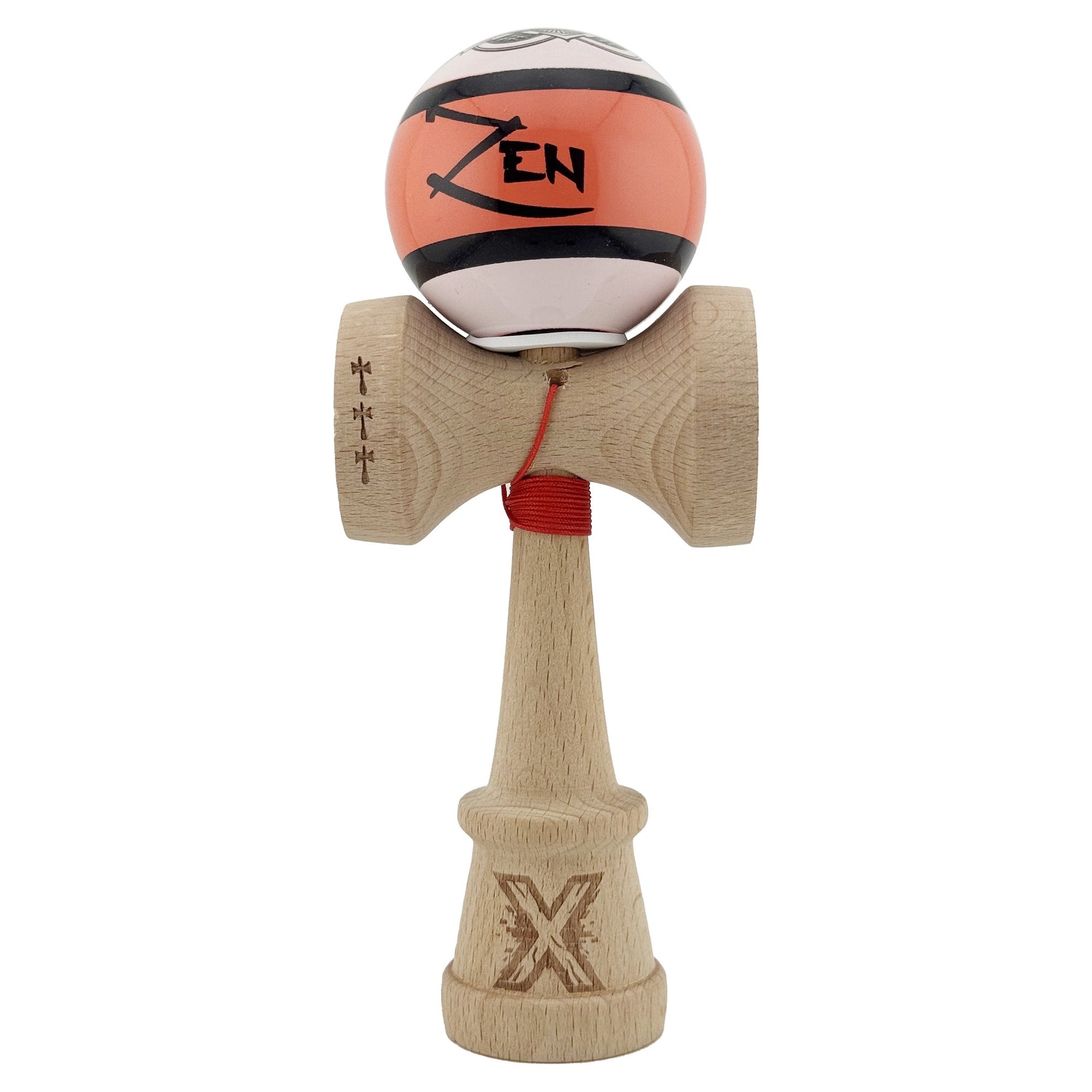 Kendama X Zen Series Originala, Profesionala, Flippy, Cupe Mari KING SIZE V3, Super Sticky, Gaura in Baza, Rulment