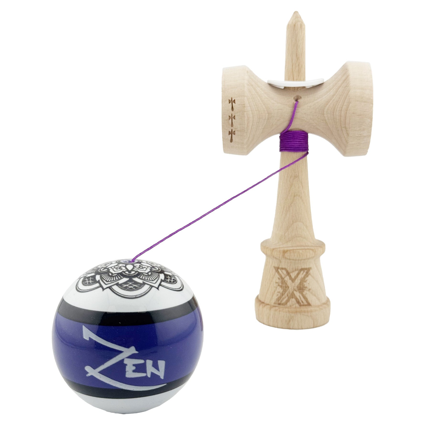 Kendama X Zen Series Originala, Profesionala, Flippy, Cupe Mari KING SIZE V3, Super Sticky, Gaura in Baza, Rulment
