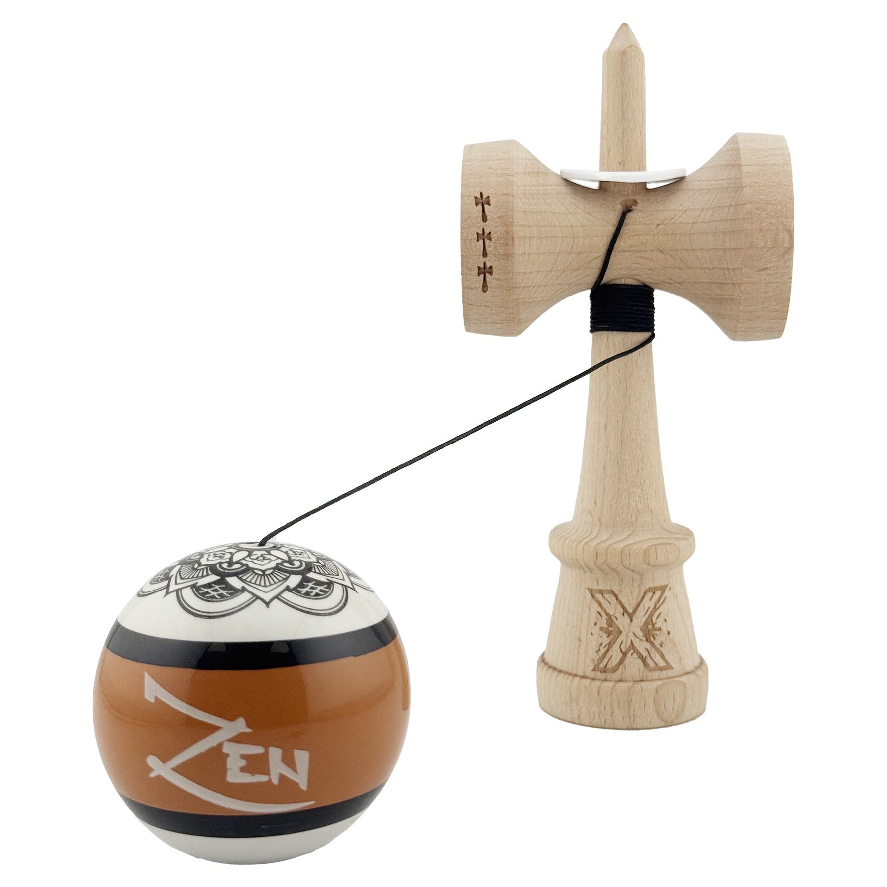Kendama X Zen Series Originala, Profesionala, Flippy, Cupe Mari KING SIZE V3, Super Sticky, Gaura in Baza, Rulment