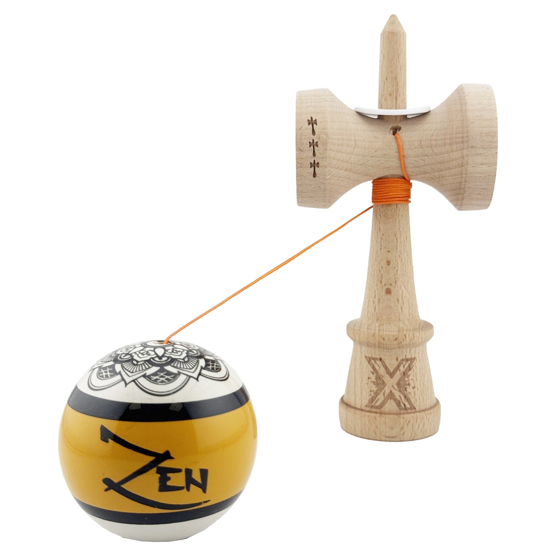 Kendama X Zen Series Originala, Profesionala, Flippy, Cupe Mari KING SIZE V3, Super Sticky, Gaura in Baza, Rulment