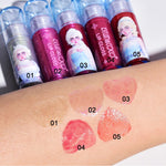Set de Machiaj Kevin&Coco, 30 de Culori, Farduri de Pleoape, Iluminatoare Lichide, Lip Gloss-uri, Blush, Glitter, Model