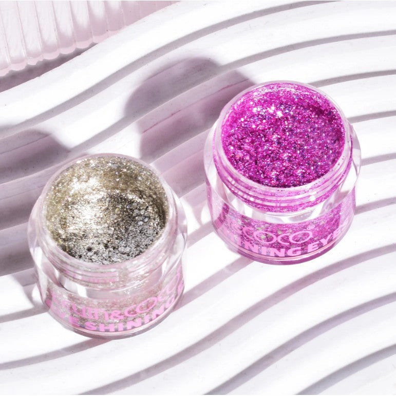 Set de Machiaj Kevin&Coco, 30 de Culori, Farduri de Pleoape, Iluminatoare Lichide, Lip Gloss-uri, Blush, Glitter, Model