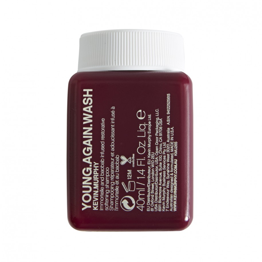 Kevin Murphy, Young Again Wash, Șampon pentru păr, Restabilește, 40 ml - Olmarkt