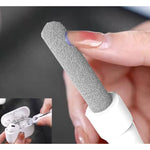 Kit de Curatare Casti 3in1, Flippy, Multifunctional, din ABS, 10.6 x 1.3 x 1.3 cm, Alb