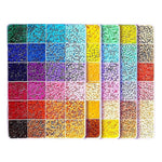 Kit de Margele Perle, Flippy, Set DIY 3D din 120 de Culori, 10000 de piese, Instrumente pentru Margele Incluse, 2.6 mm