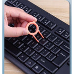 Kit Multifunctional de Curatare Produse Electronice 10in1, Flippy, pentru Laptop, Tastatura, Telefon, Casti, Negru