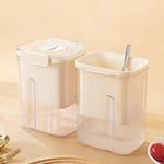 Kit Presa Pentru Branza, Flippy, Filtru de Iaurt, Strecuratoare de Iaurt Grecesc, Filtru de lapte, 18x9.7x13 cm,