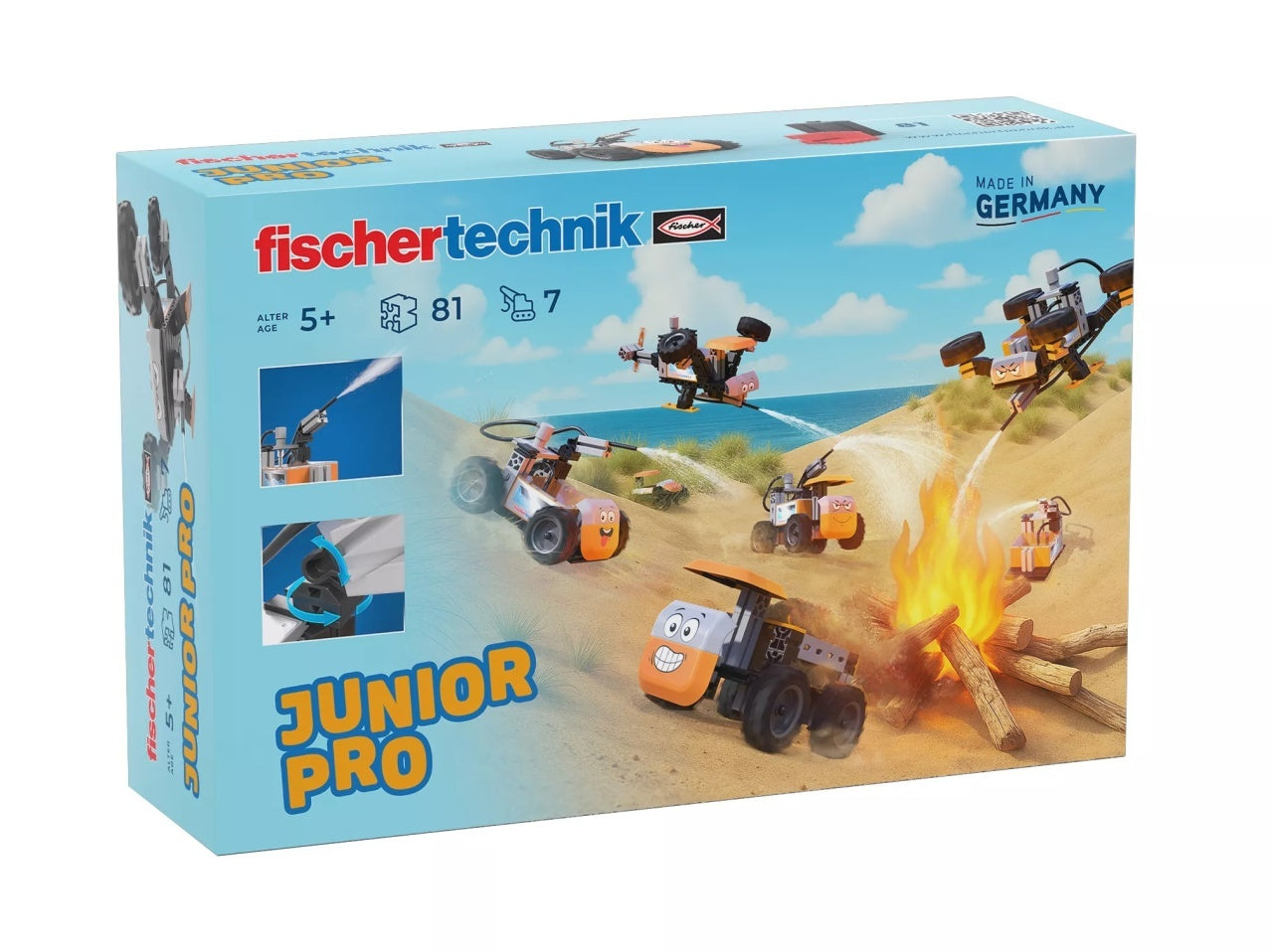 Kit STEM Cu modele interactive Universal Pro, Fischertechnik