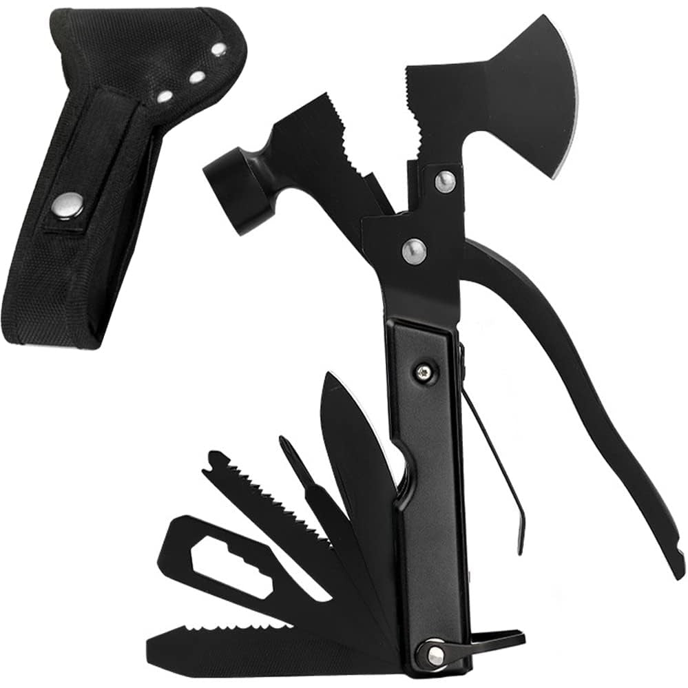 Kit Supravietuire Multifunctional Flippy, Instrumente Profesionale, Sub Forma de Trusa, pentru Camping, Drumetii si