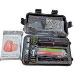 Kit supravietuire multifunctional, Flippy, Instrumente profesionale, Tip Valiza, pentru Camping, Drumetii, Aventuri in