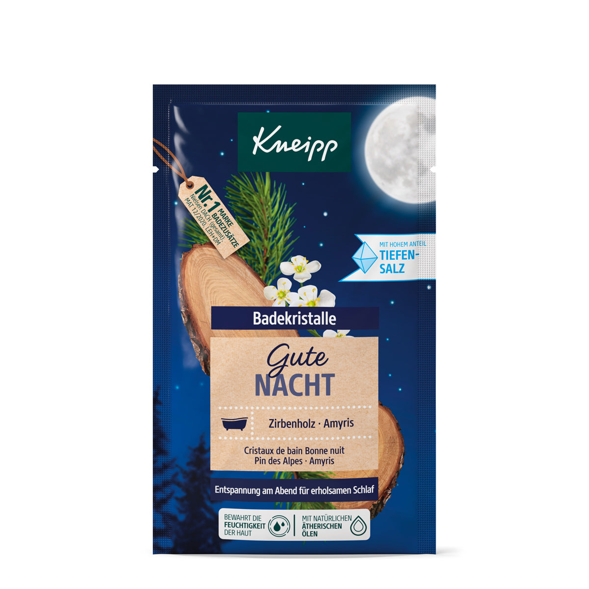 Kneipp, Good Night, Relaxant, Sare de baie, 60 g
