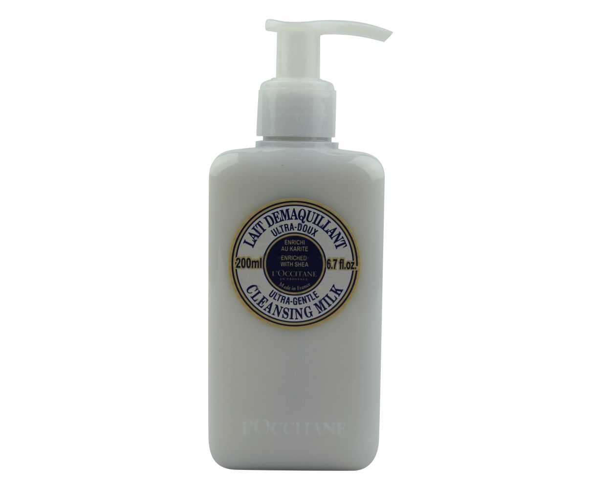 L'Occitane en Provence, Ultra Gentle, Lapte demachiant, Pentru față, 200 ml - Olmarkt