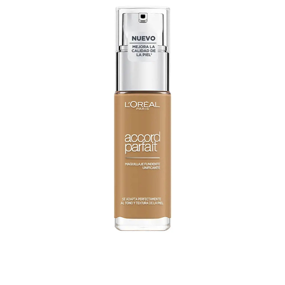 L'Oreal Paris, Accord Parfait, Fond de ten lichid, 10 Z/S, Auriu profund, 30 ml - Olmarkt