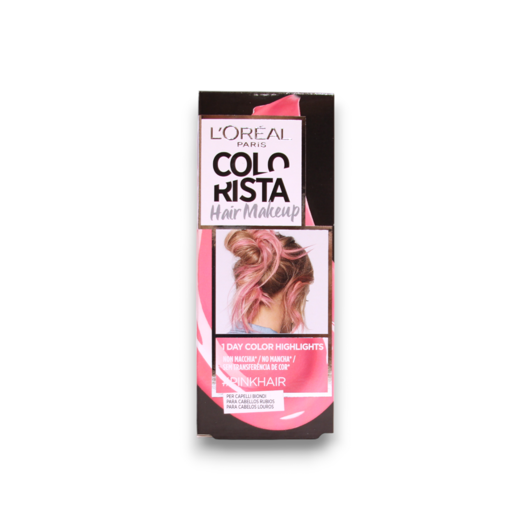 L'Oreal Paris, Colorista Hair Makeup, Vopsea de păr semi-permanentă,  #PINKHAIR, 30 ml - Olmarkt