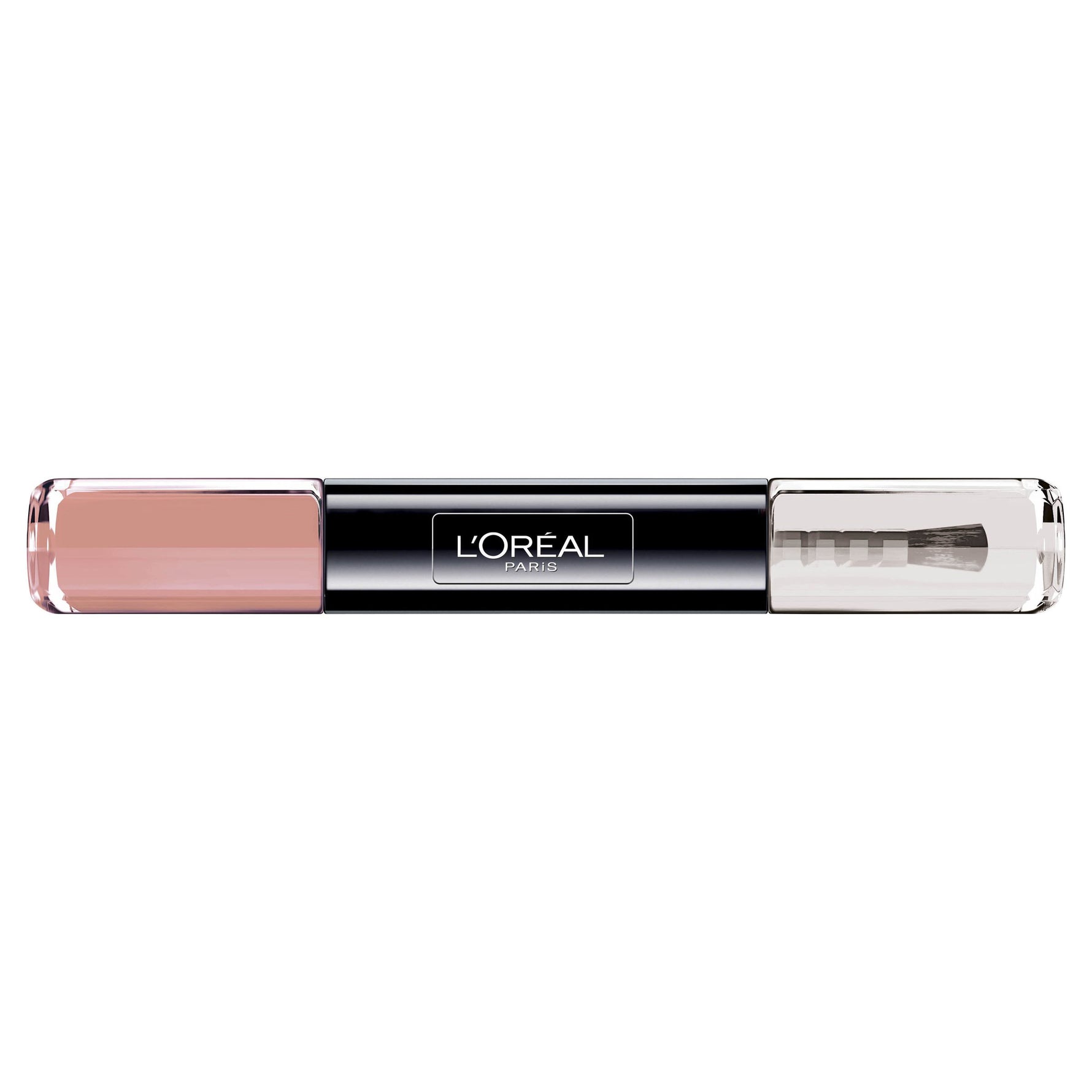 L'Oreal Paris, Infallible, Efect de gel, Ojă de unghii 2-în-1, 012, Pentru Totdeauna Nurcă, 2 x, 5 ml - Olmarkt