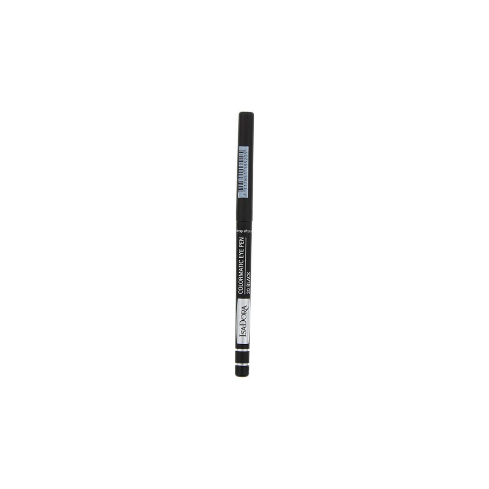 IsaDora, Colormatic, Retractabil, Creion de ochi Kajal, 20, Negru, 0.28 g