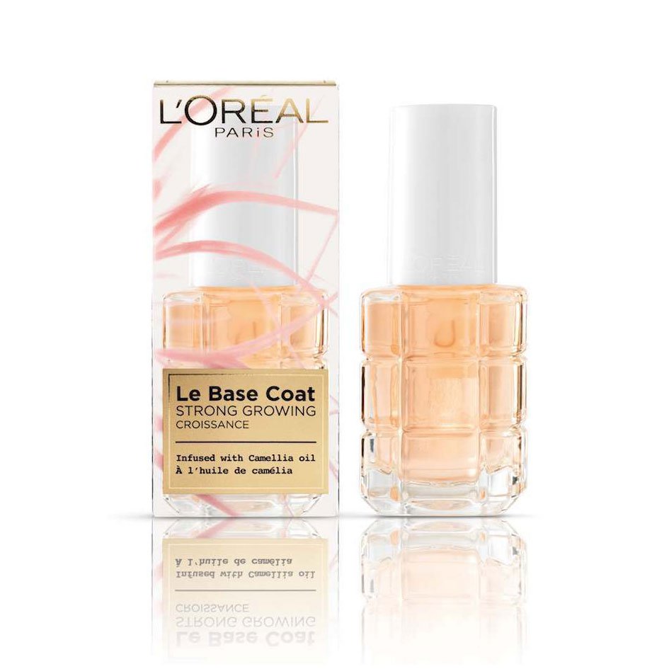 L'Oreal Paris, Le Base Coat, Ulei de camelie, Crescător, Tratament cu ulei pentru unghii, 13 ml - Olmarkt
