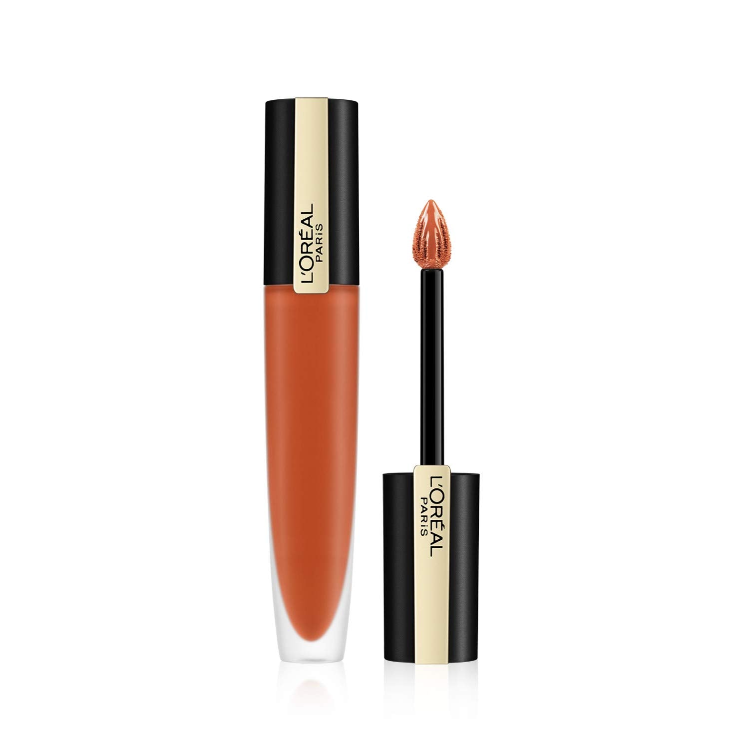 L'Oreal Paris, Rouge Signature Metallics, Ruj lichid, 112, A realiza, 7 ml