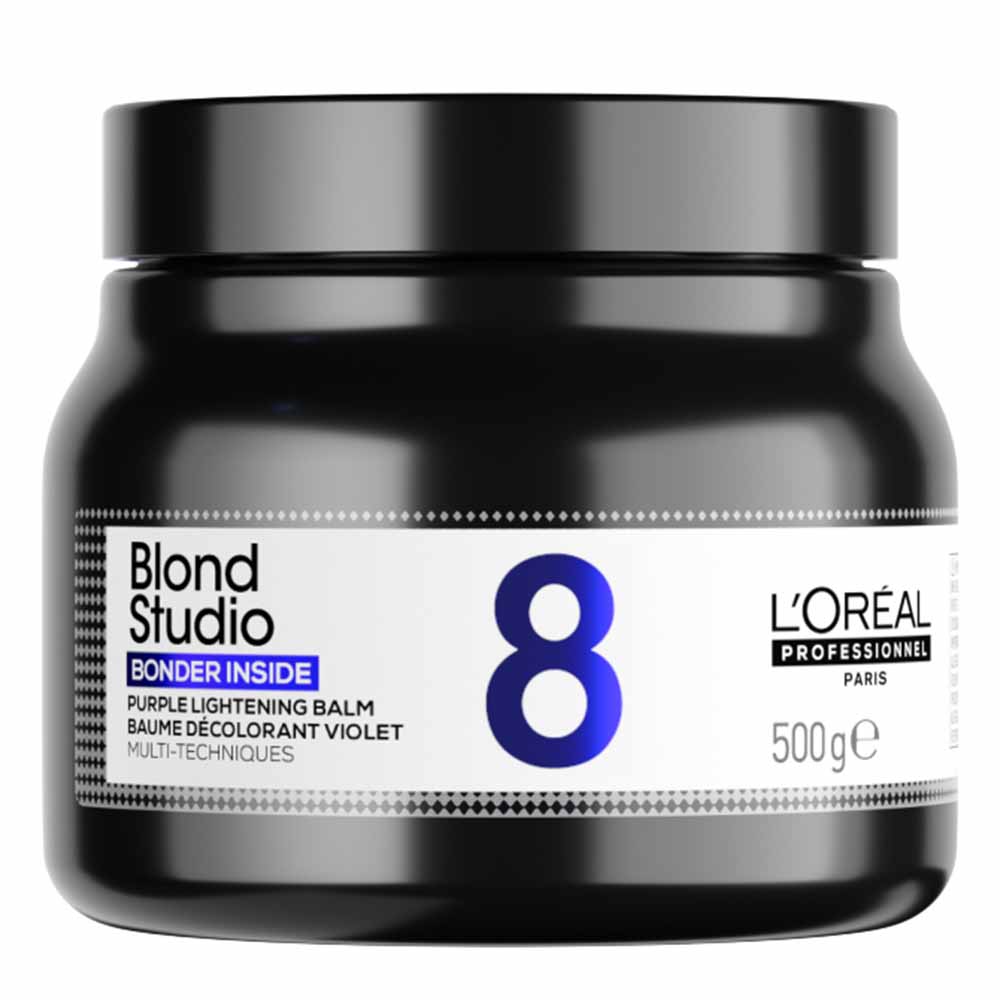 L'Oreal Professionnel, Blond Studio 8, Iluminare, Cremă oxidantă pentru păr, 500 ml