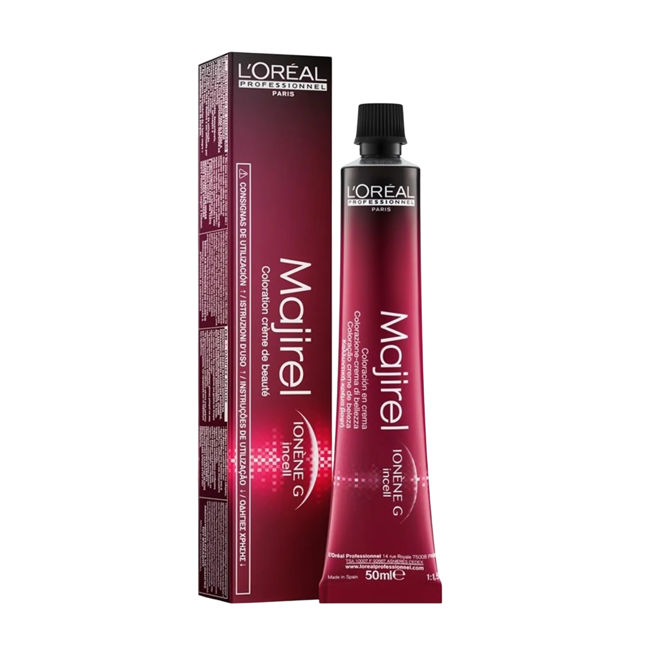 L'Oreal Professionnel, Majirel, Vopsea permanentă de păr, 6.23 , 50 ml