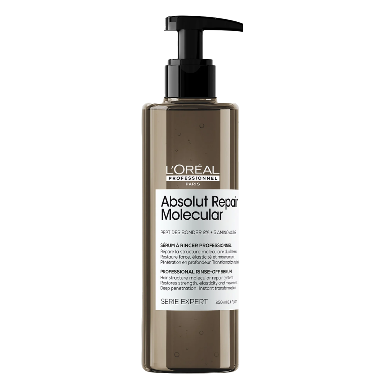 L'Oreal Professionnel, Serie Expert Absolut Repair Molecular, Ser pentru păr, Pentru reparații, 250 ml