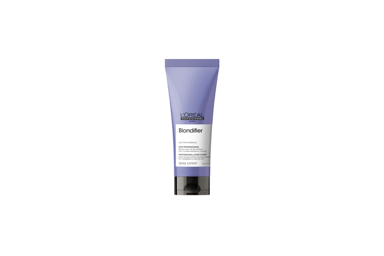 L'Oreal Professionnel, Serie Expert Blondifier, Coloranți violet, Balsam de păr, Pentru neutralizarea tonurilor galbene, 200 ml