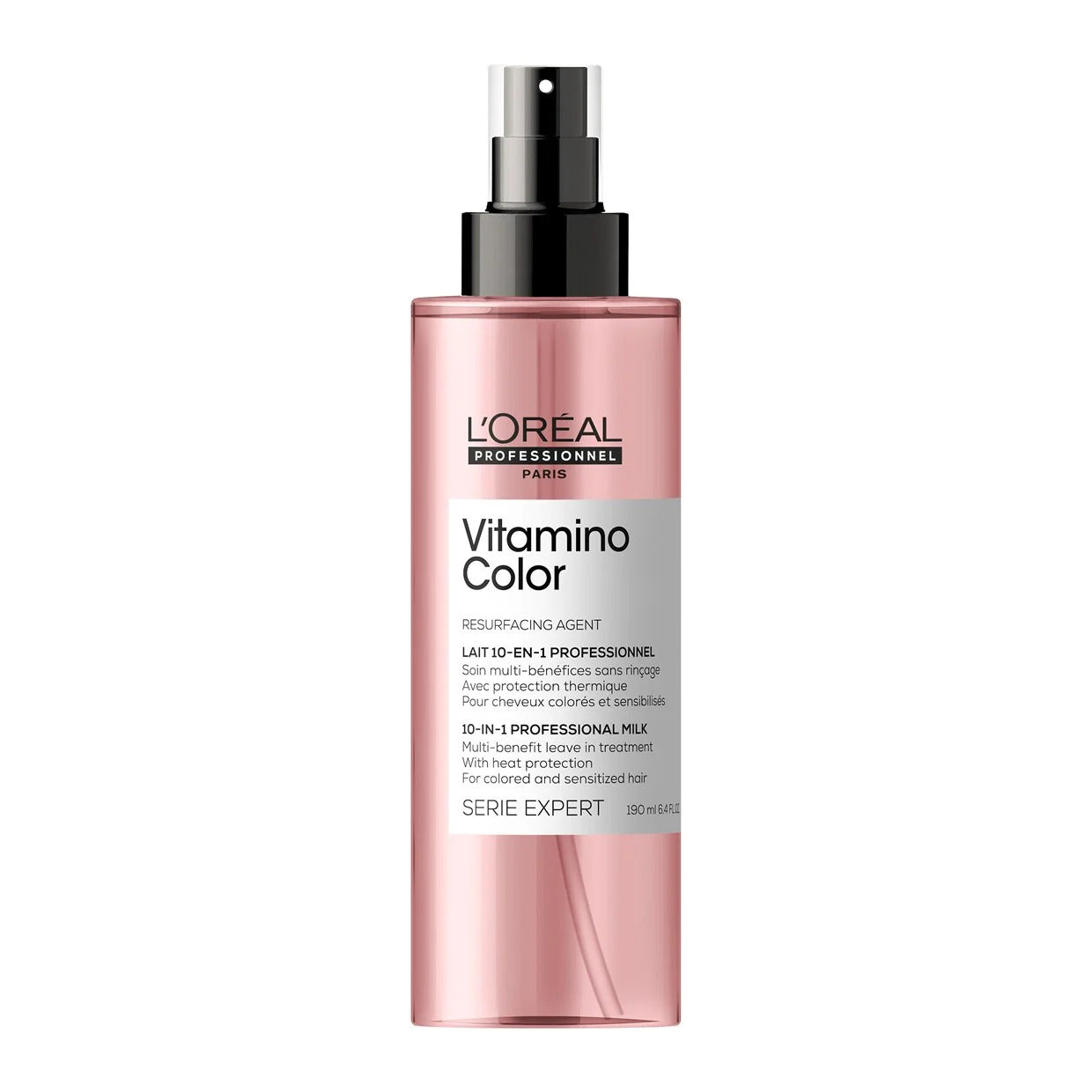 L'Oreal Professionnel, Serie Expert Vitamino Color, Agent de resurfacere, Tratament cu cremă fără clătire pentru păr, Pentru protecție termică, 190 ml
