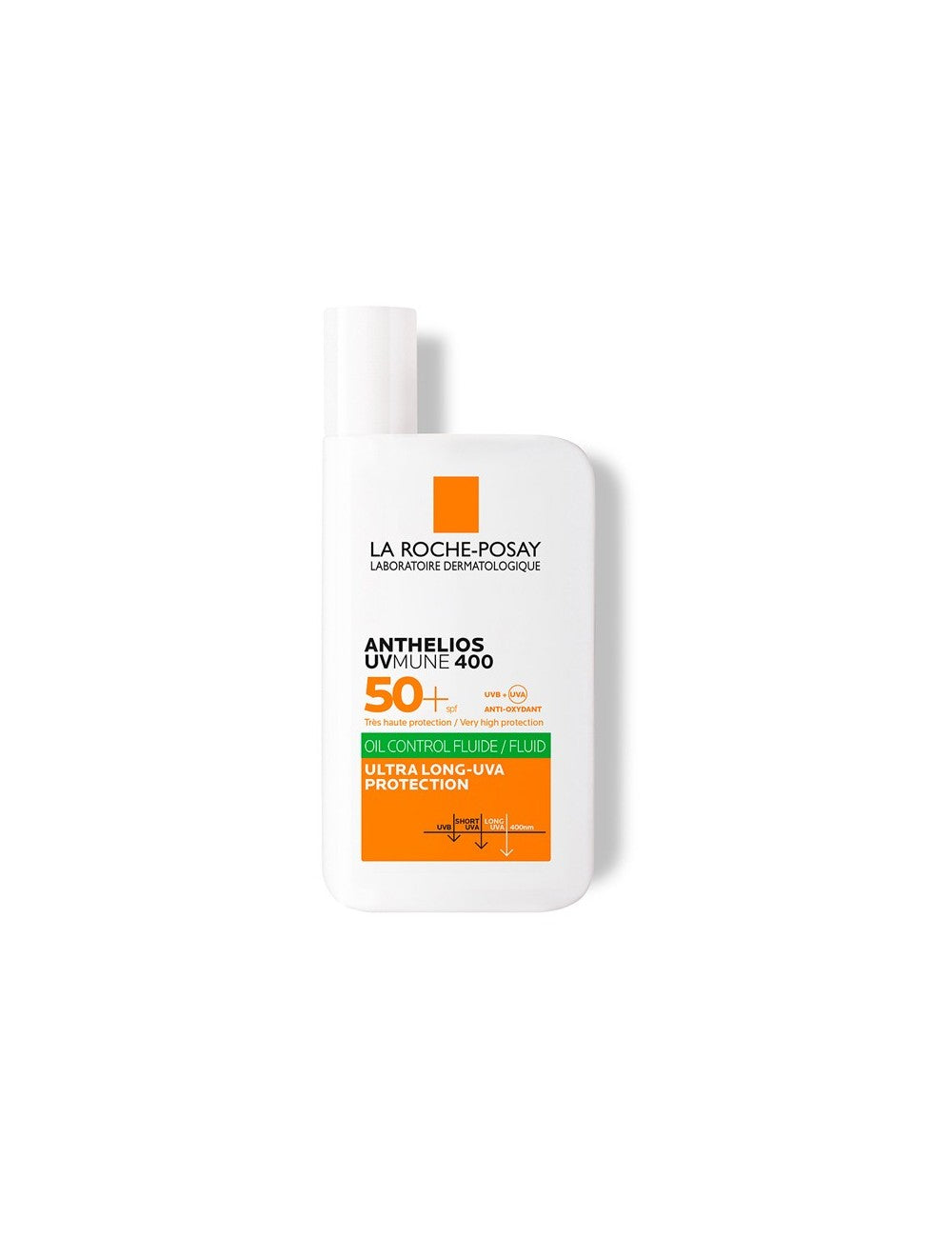 La Roche-Posay, Anthelios UVMune 400, Protecție solară, Loțiune, Pentru față, SPF 50+, 50 ml