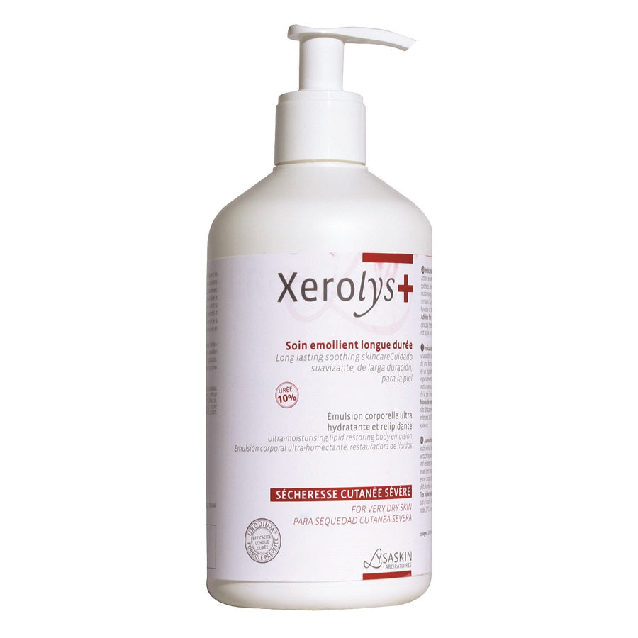 Lab Lysaskin, Xerolys 10, Urodium, Emolient, Zilnic, Emulsie, Pentru față, 500 ml