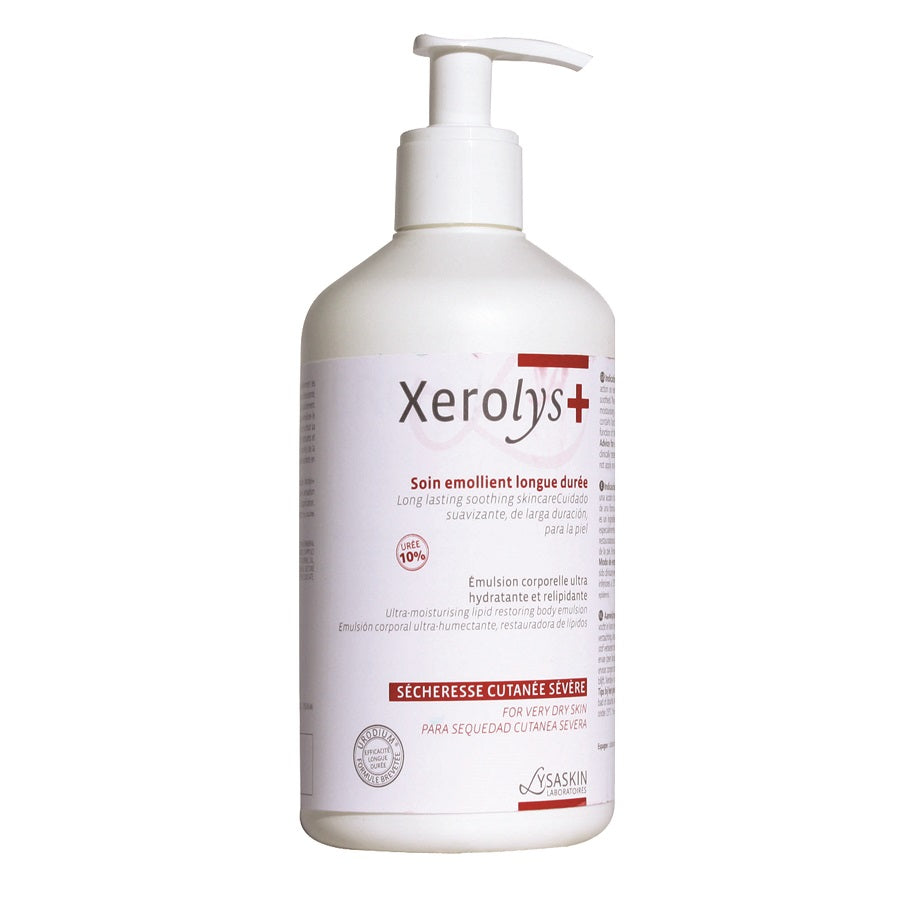 Lab Lysaskin, Xerolys+, Uree, Emolient, Emulsie pentru corp, Pentru față și corp, Zilnic, 200 ml