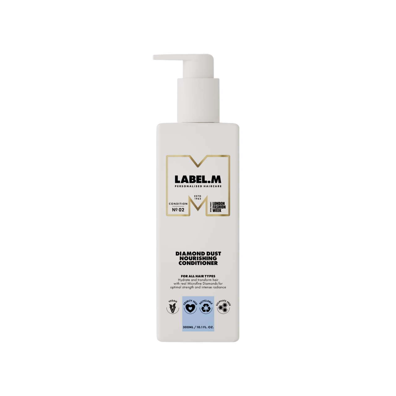 Label.M, Diamond Dust, Balsam de păr, Hrănitor, 300 ml