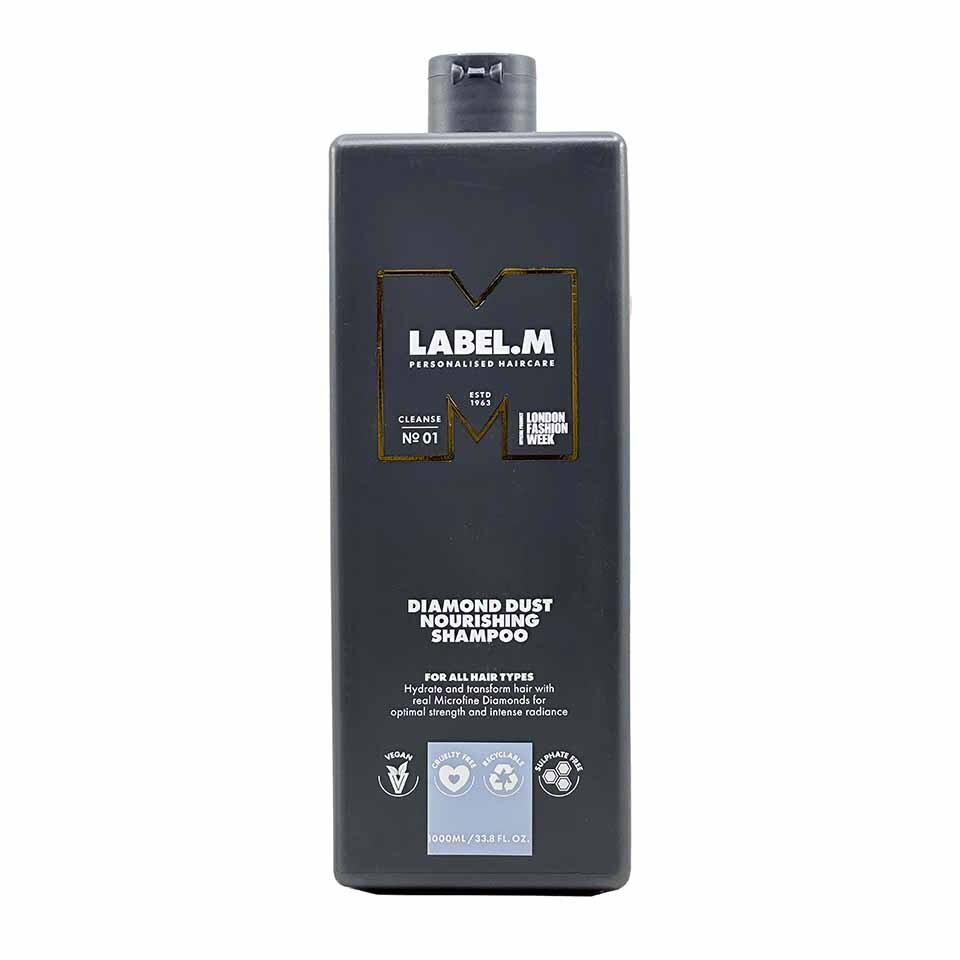 Label.M, Diamond Dust, Șampon pentru păr, Hrănitor, 1000 ml