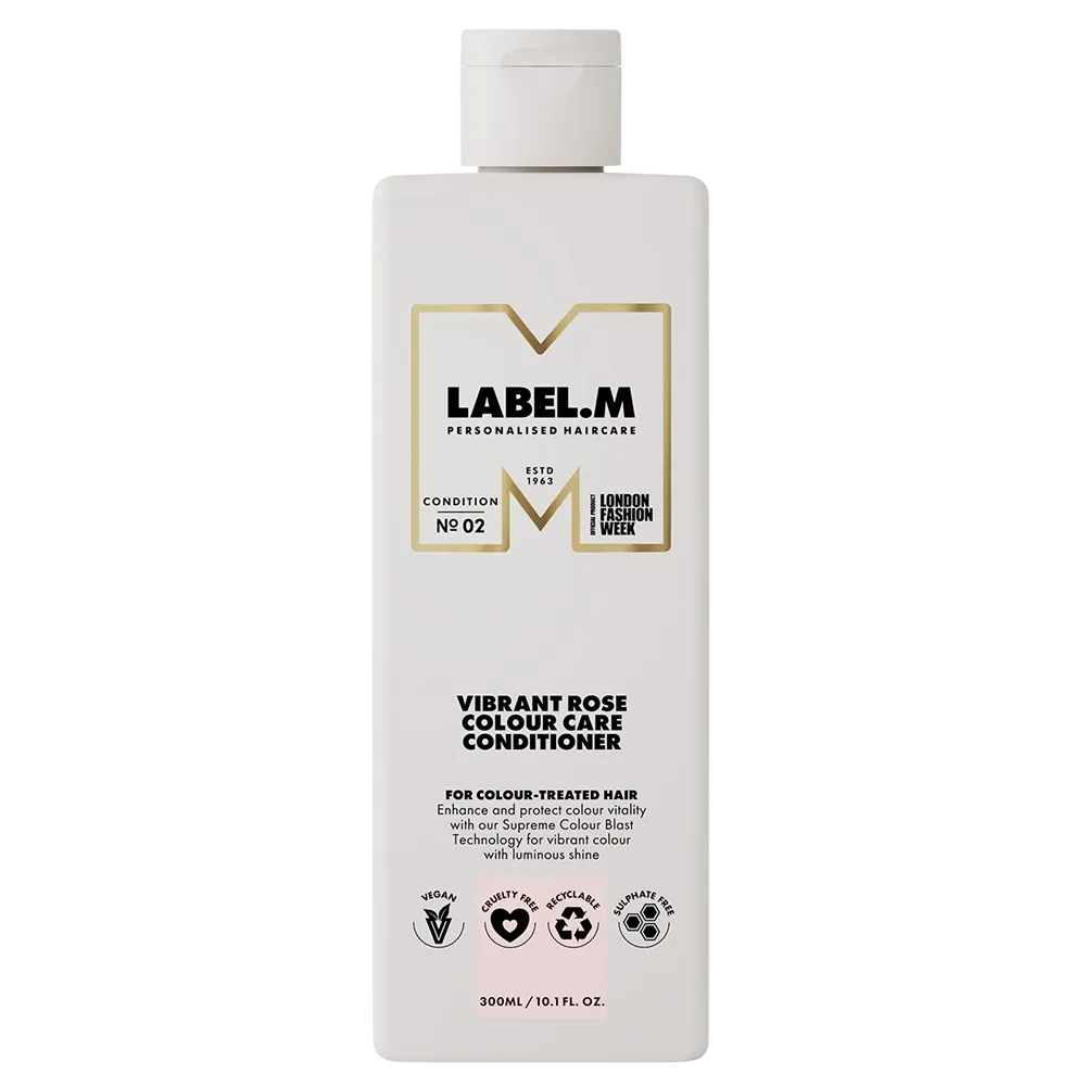 Label.M, Vibrant Rose, Balsam de păr, Protecția culorii, 300 ml