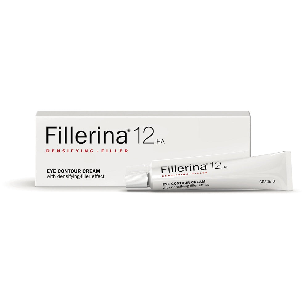 Labo, Fillerina 12HA Densifying Filler Grade 3, Hidratează și întărește, Cremă pentru ochi, 15 ml - Olmarkt