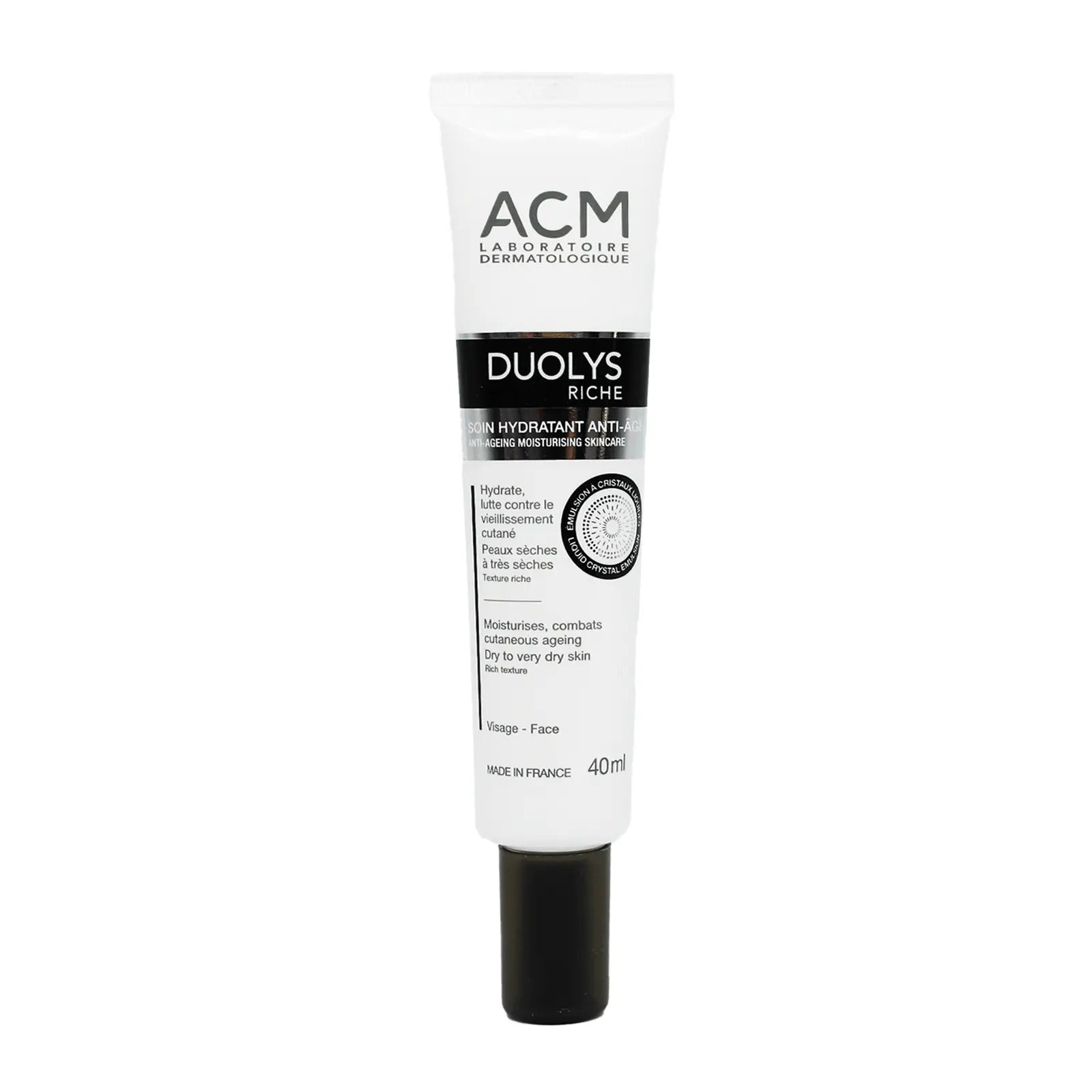 Laboratoire ACM, Duolys Riche, Anti-îmbătrânire, Smântână, Pentru față, 40 ml