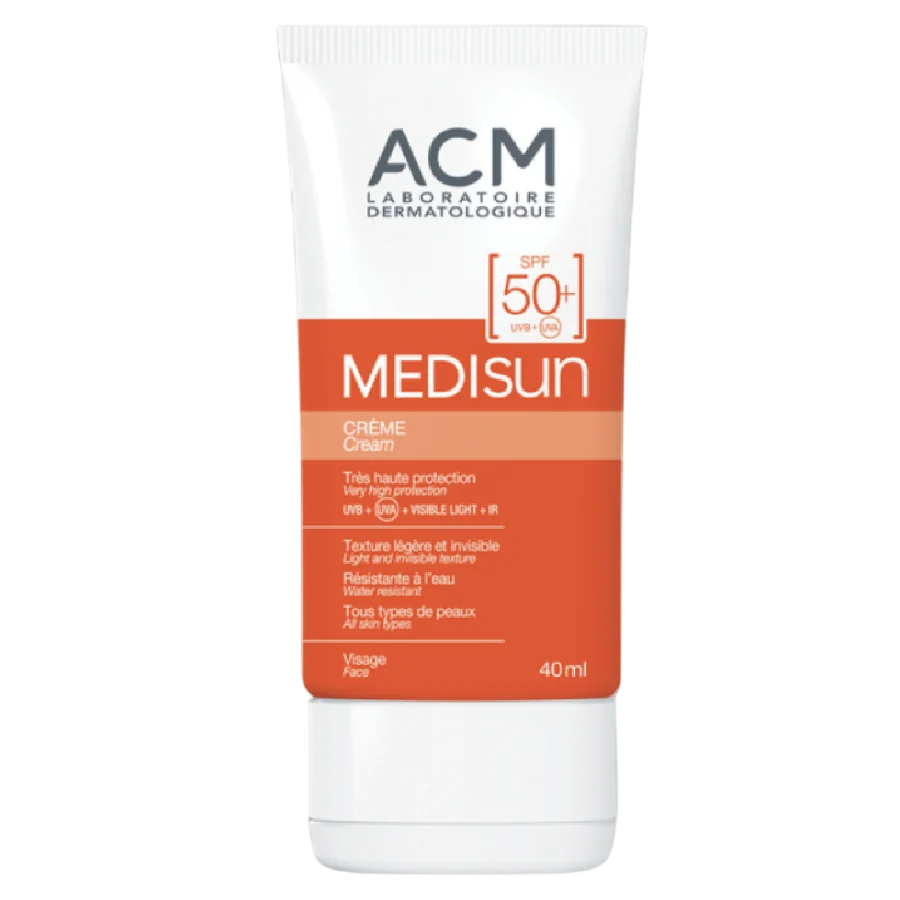 Laboratoire ACM, Medisun, Hidratant, Cremă de soare, Pentru față, 50+, 40 ml