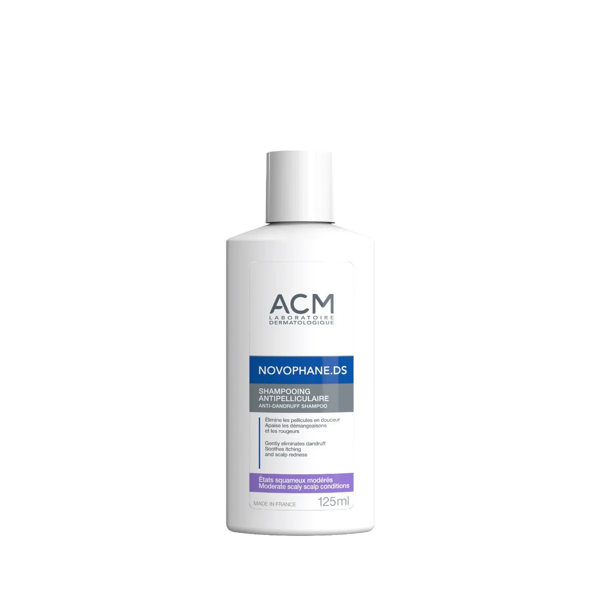 Laboratoire ACM, Novophane Ds, Șampon pentru păr, Antimătreață, 125 ml - Olmarkt