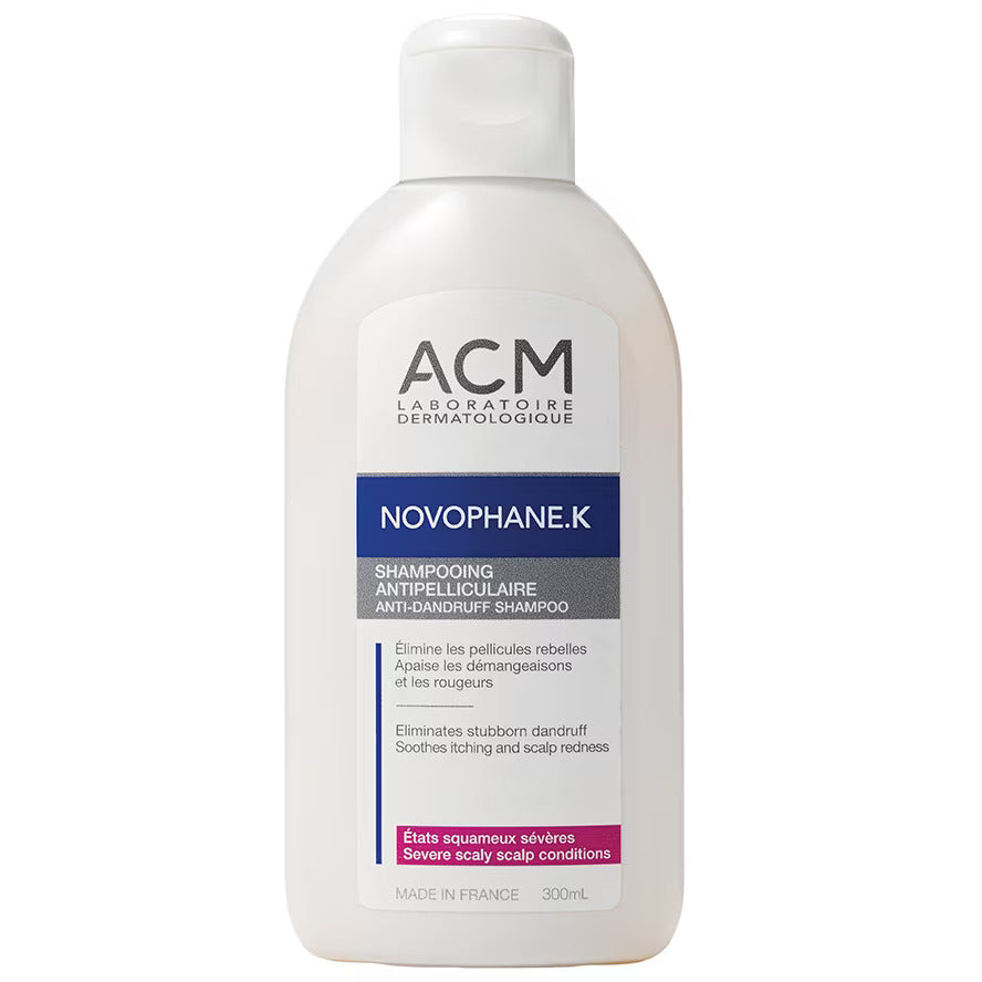 Laboratoire ACM, Novophane K, Șampon pentru păr, Antimătreață, 125 ml - Olmarkt