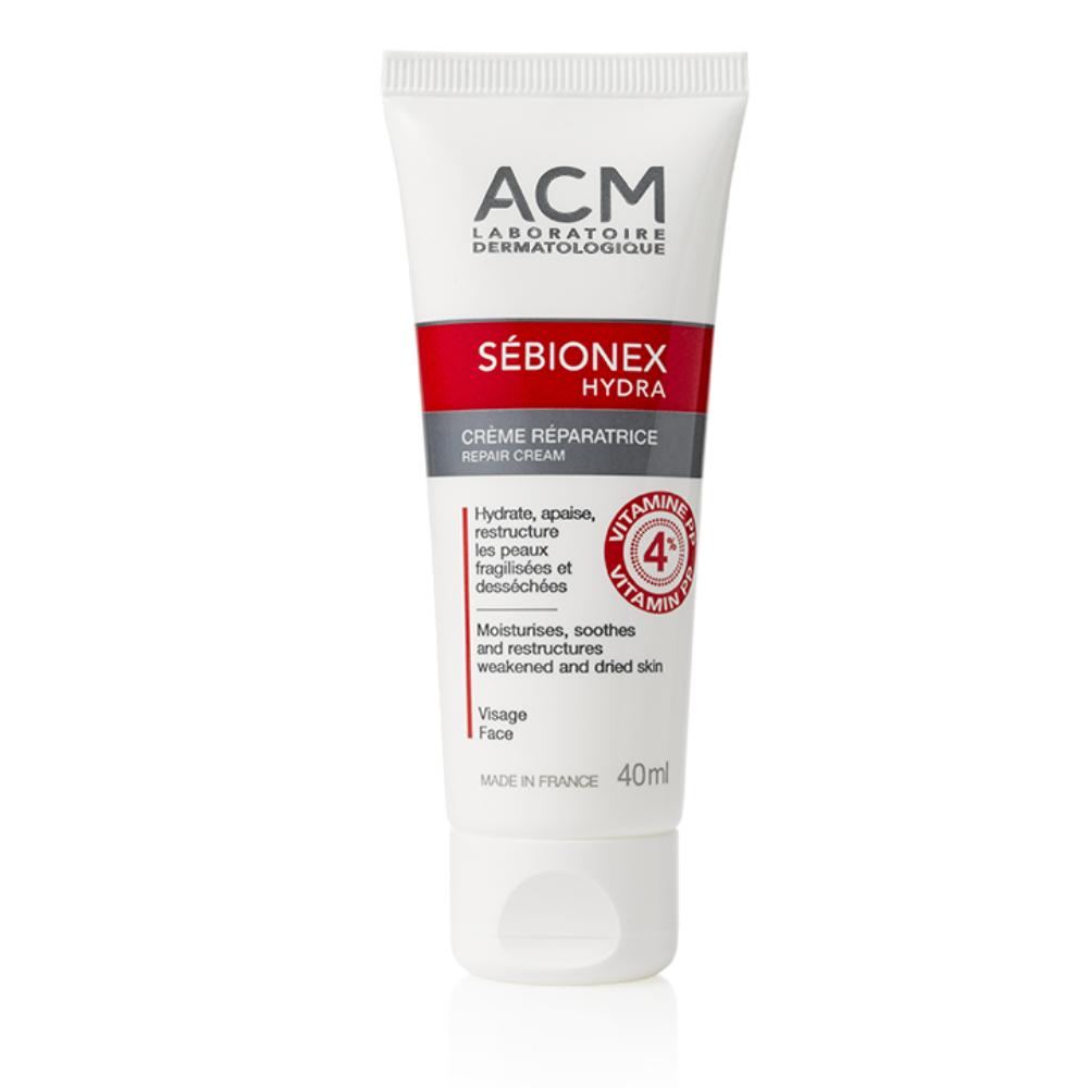 Laboratoire ACM, Sebionex Hydra, Reparare, Smântână, Pentru față, 40 ml