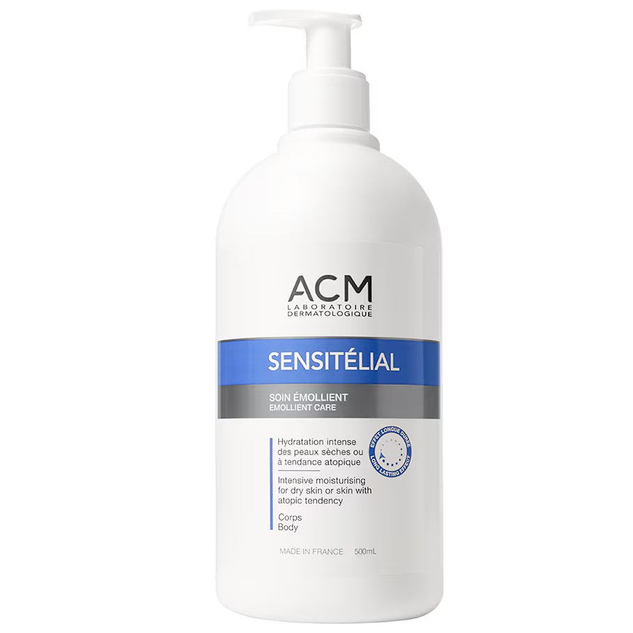 Laboratoire ACM, Sensitelial, Emolient, Cremă de corp, Corp, Zilnic, 500 ml