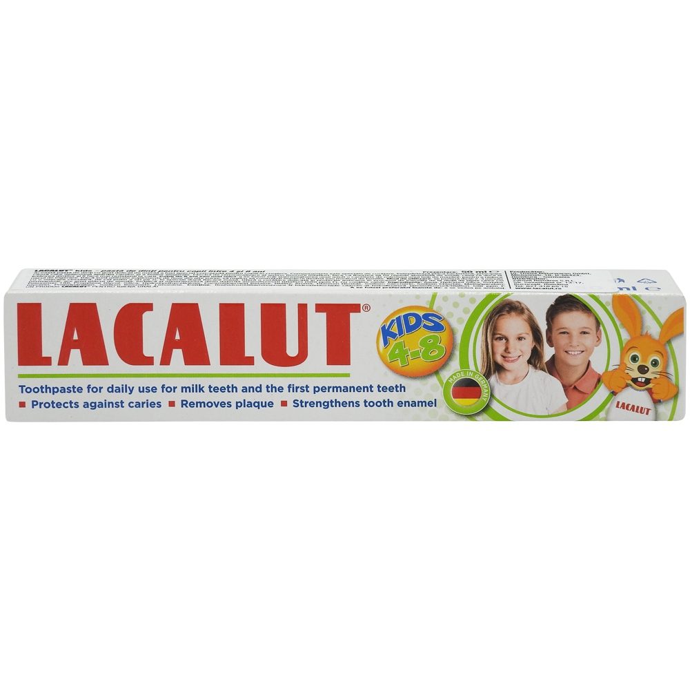 Pasta de Dinti, LACALUT, Kids 4-8 Ani, 50 ml