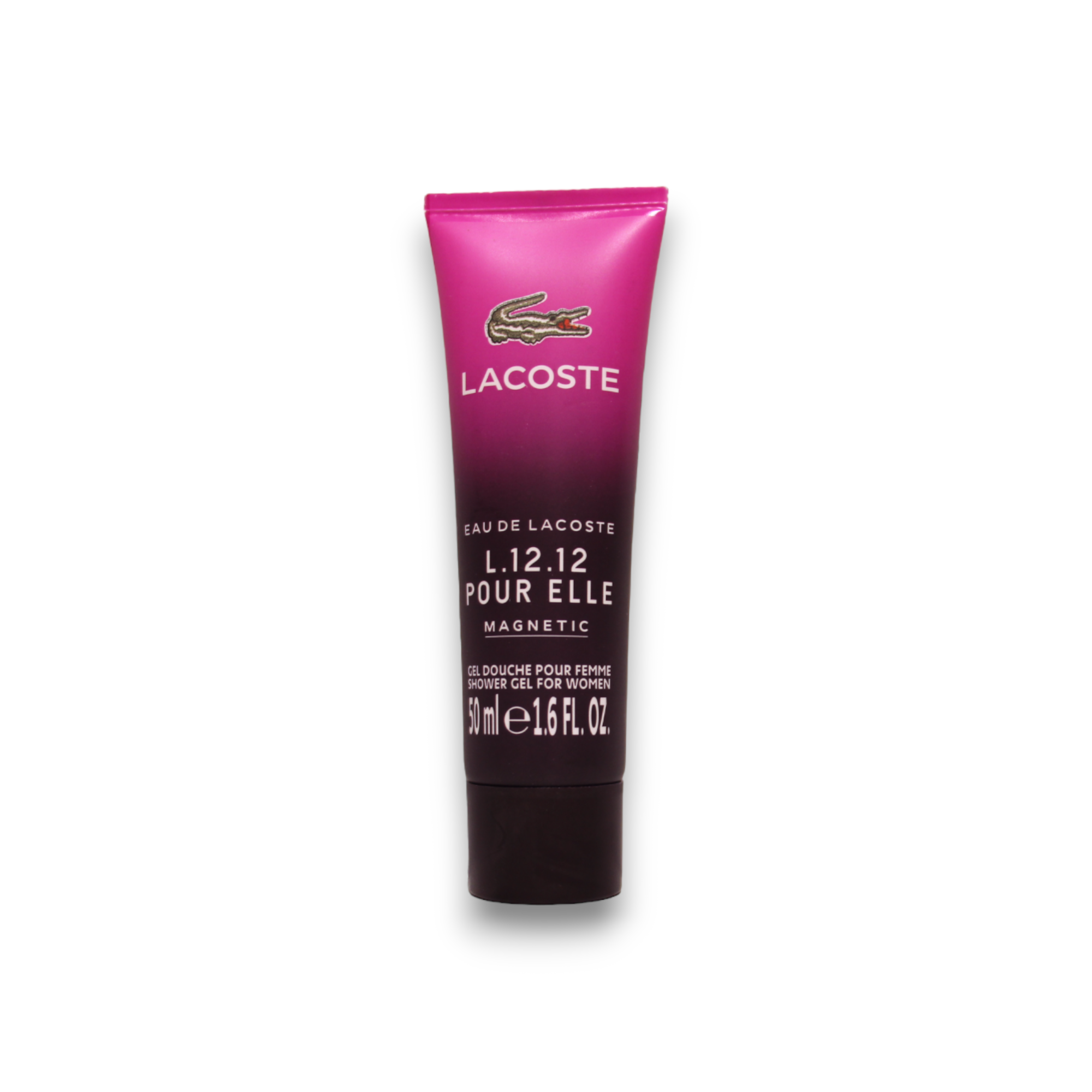 Lacoste, Eau de Lacoste L.12.12 Magnetic, Curățare, Gel de duș, Pentru toate tipurile de piele, 50 ml - Olmarkt